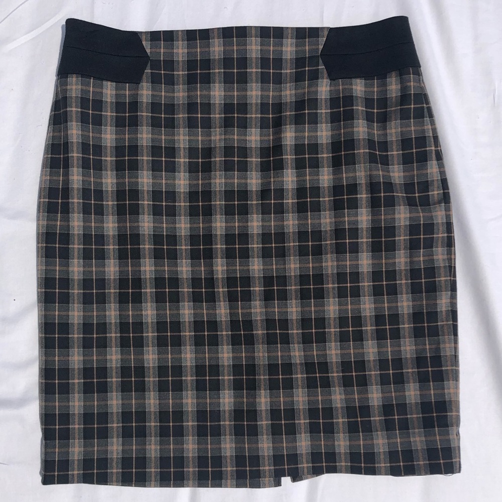THE LIMITED Pencil Skirt Plaid